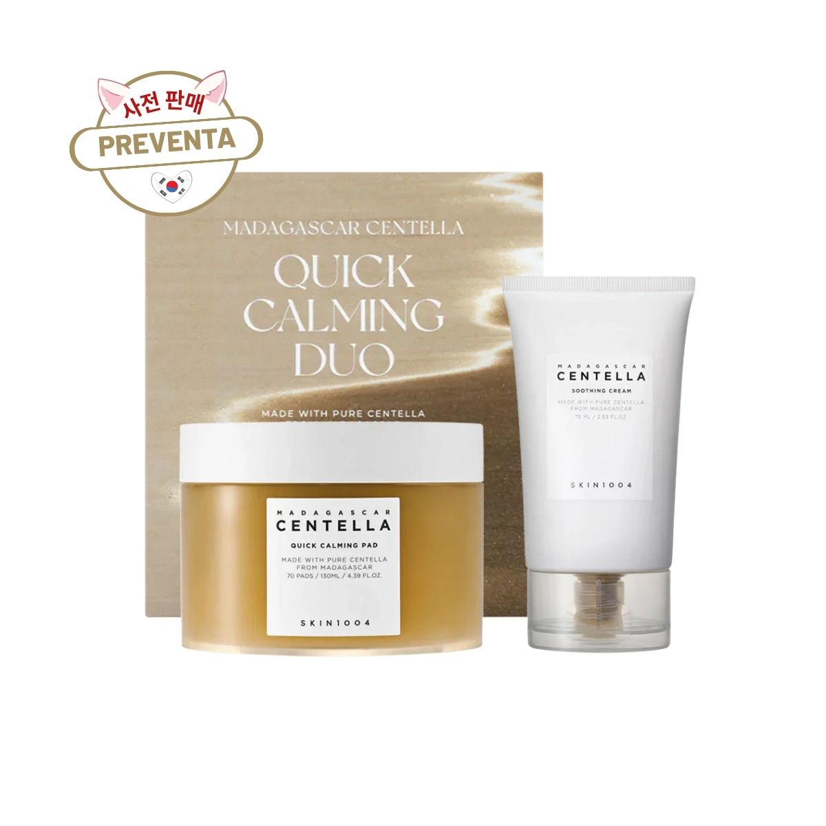 Madagascar Centella Quick Calming Duo