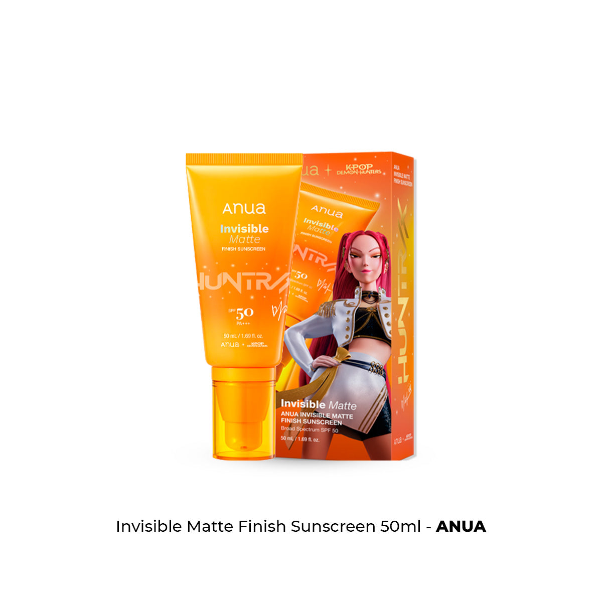 Invisible Matte Finish Sunscreen 50ml - Anua