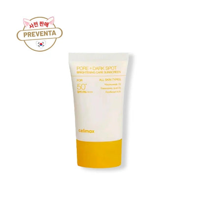 Celimax Pore+Dark Spot Brightening Care Sunscreen SPF50+ PA++++ 50ml