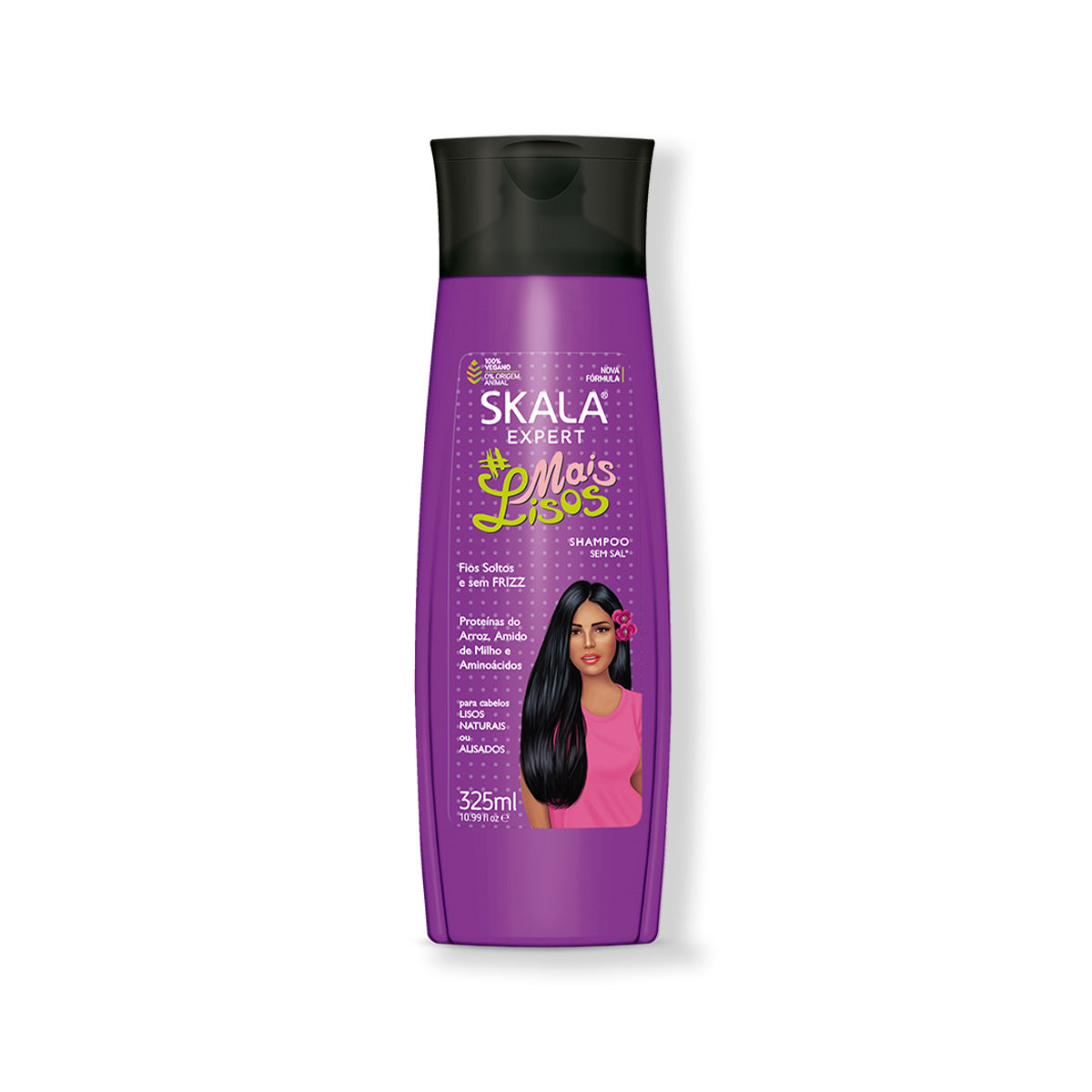 Shampoo 325ml + Acondicionador 200ml Mais Lisos Skala