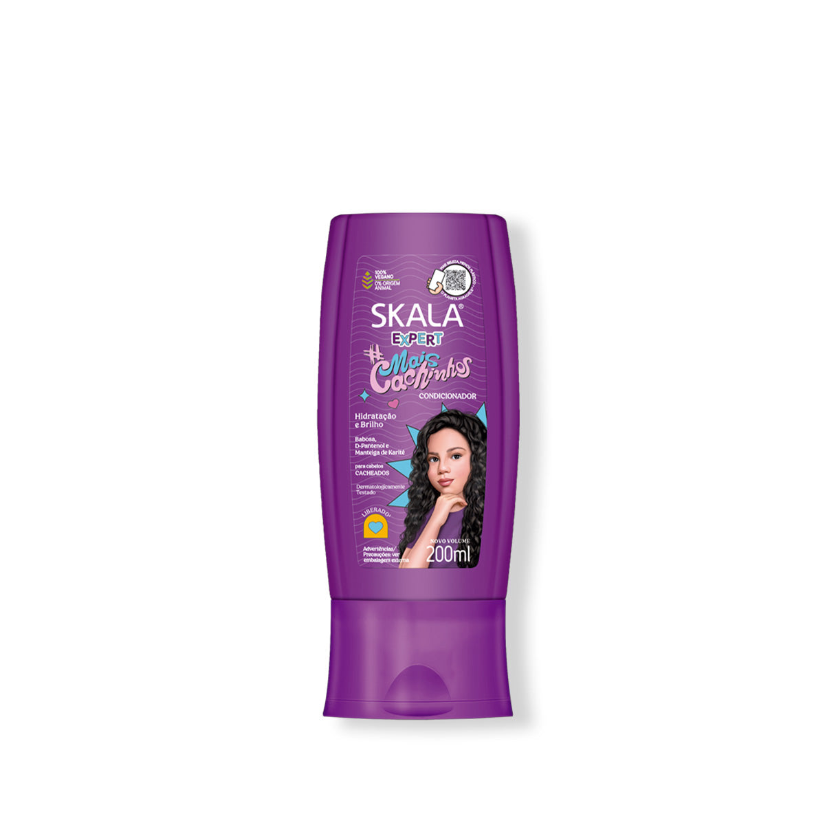 Shampoo 325ml + Acondicionador 200ml Mais Cachinhos Skala
