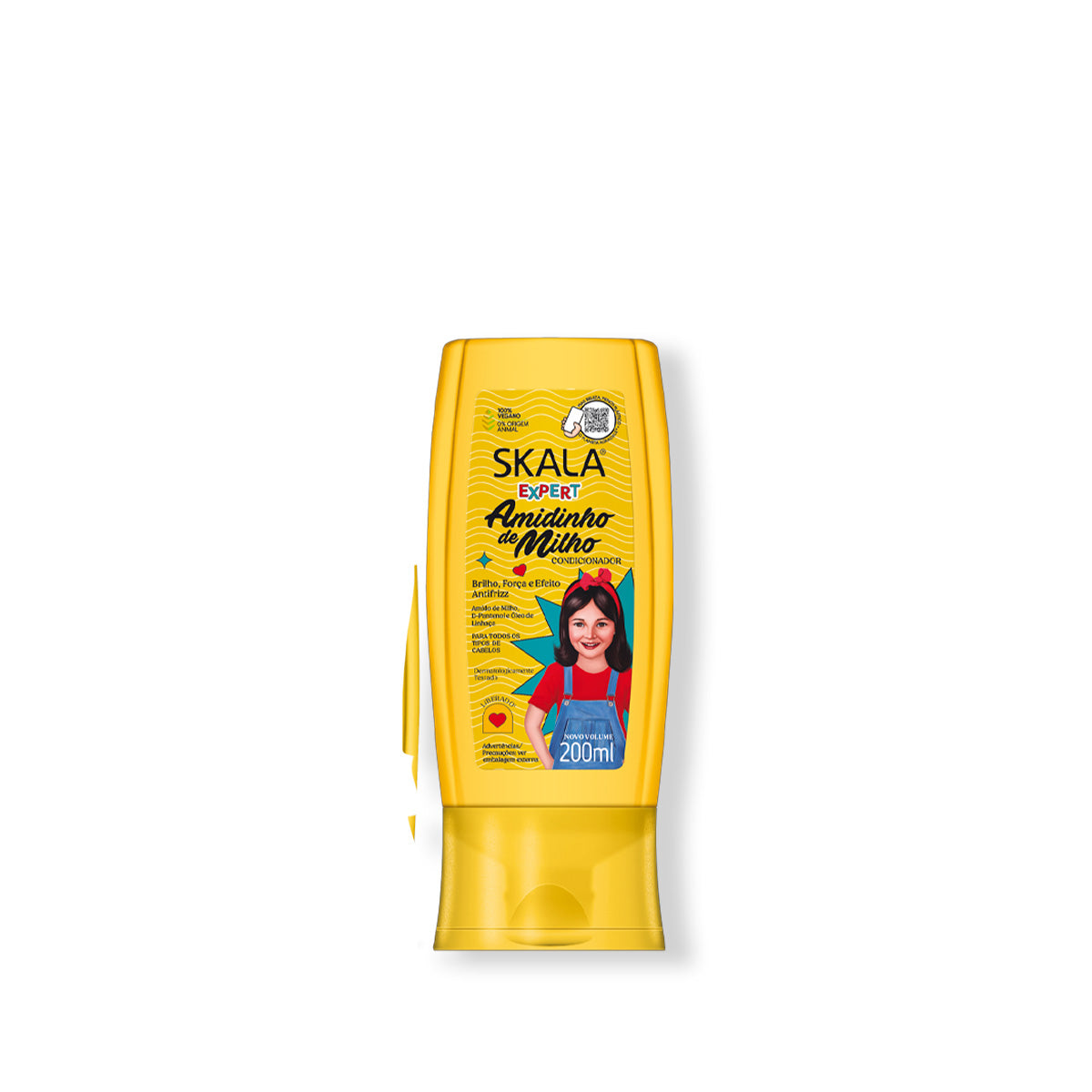 Shampoo 325ml + Acondicionador 200ml Almidón de Maíz kids Skala