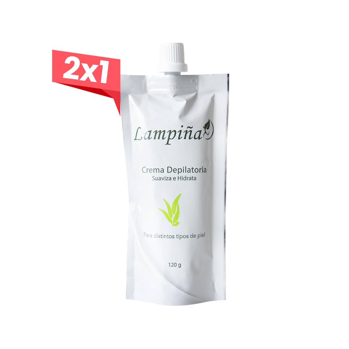 2X1 Crema Depiladora Lampiña x 120gr