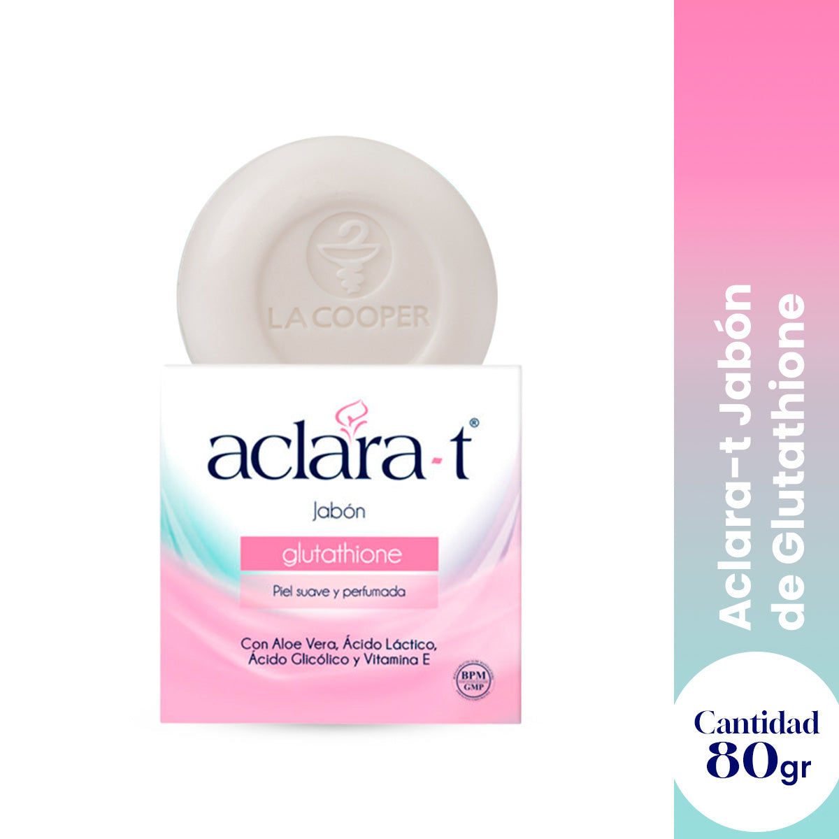 Jabón con Glutathione