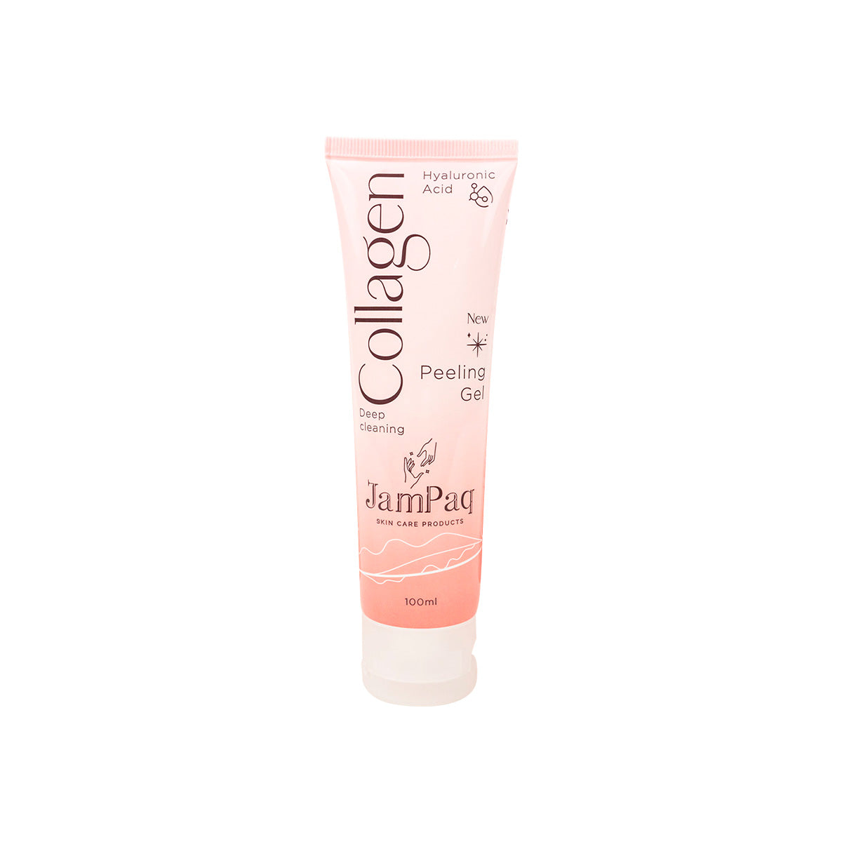 Peeling Gel Exfoliante Jampaq Snail Colágeno y Ácido Hialurónico – 180g