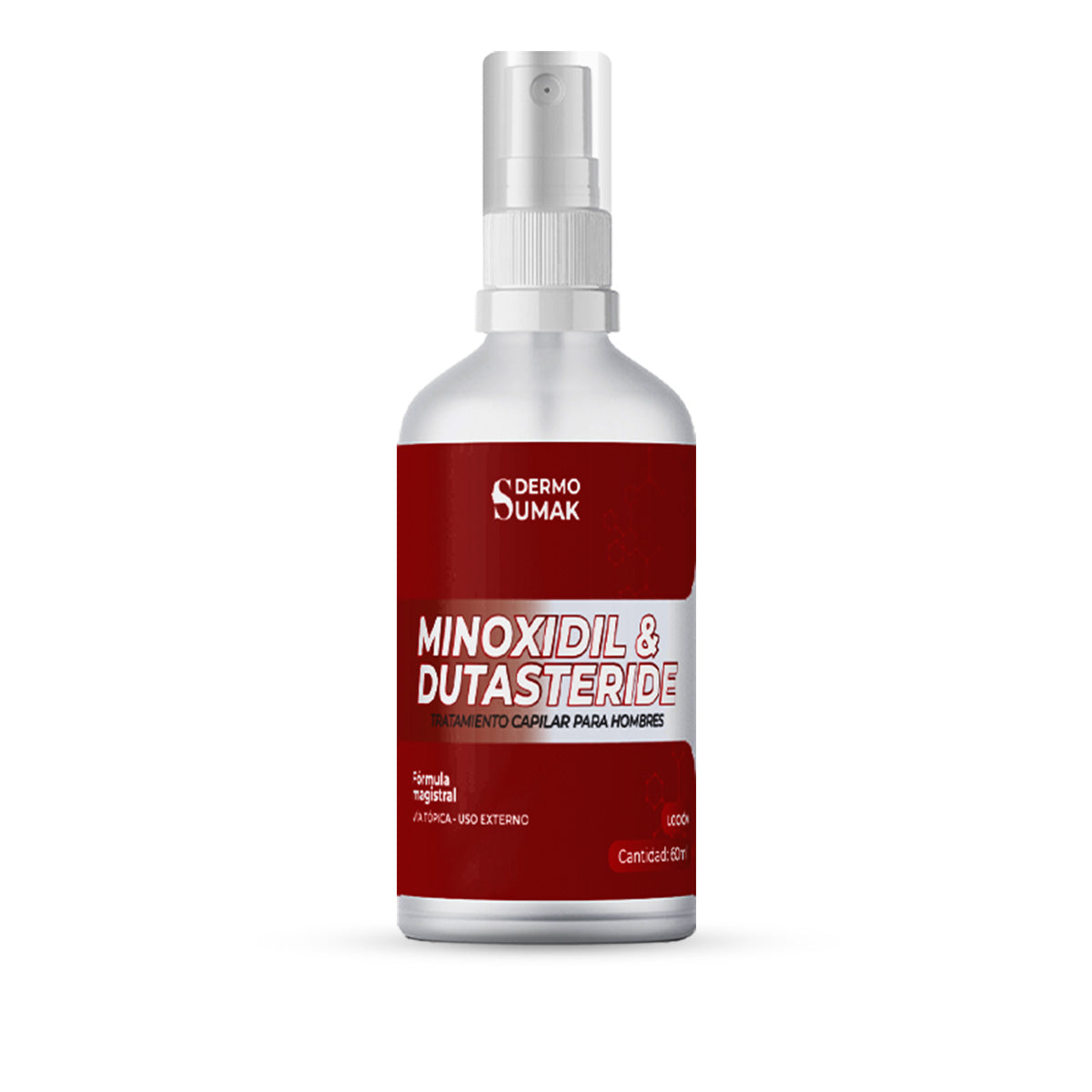 Dermo Sumak – Loción Capilar Anticaída – Minoxidil 5% & Dutasterida 0,5% – Tratamiento Intensivo 60ml