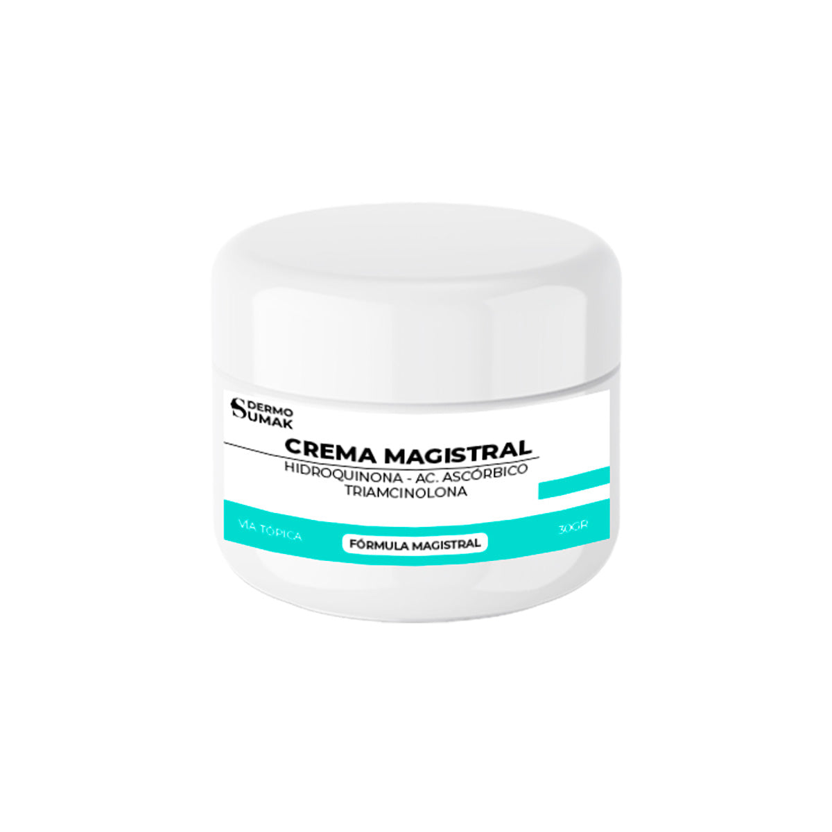 CREMA MAGISTRAL HIDROQUINONA 4% & AC ASCORBICO 2% & TRIANCINOLONA 0.025% 30GR - DERMO SUMAK