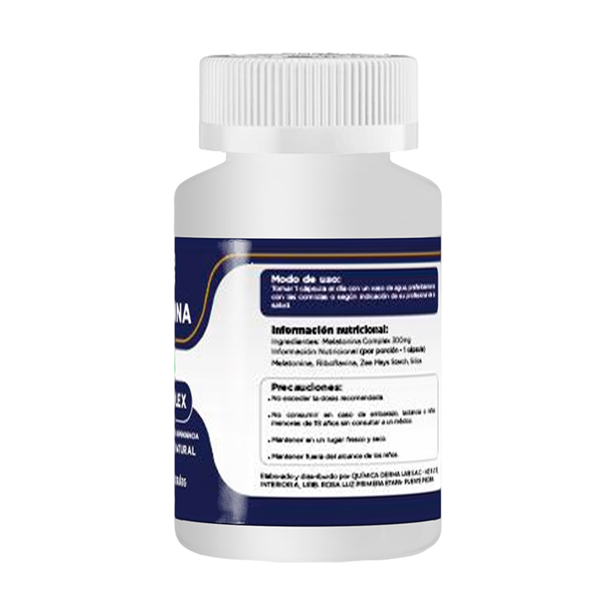 DERMO SUMAK – MELATONINA 10 MG COMPLEX – 100 CÁPSULAS