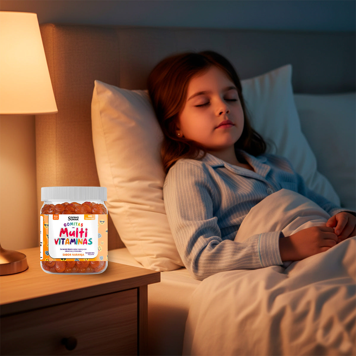 GOMITAS MULTI-VITAMINAS - NIÑOS 150 GOMITAS - DERMO SUMAK