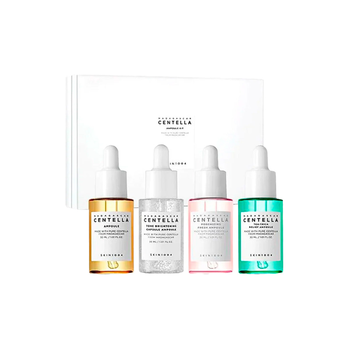 PROMO!!! Kit de Ampollas de Centella Madagascar Skin 1004