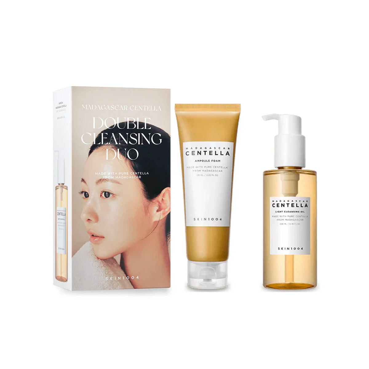 MADAGASCAR CENTELLA DOBLE LIMPIEZA - PIEL MIXTA Y SENSIBLE - DOUBLE CLEANSING - SKIN1004