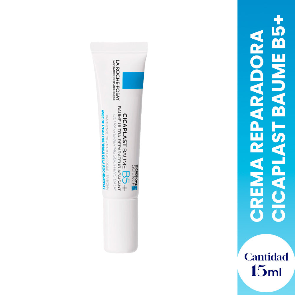 Crema Reparadora Cicaplast Baume B5+ 15ml - LA ROCHE-POSAY