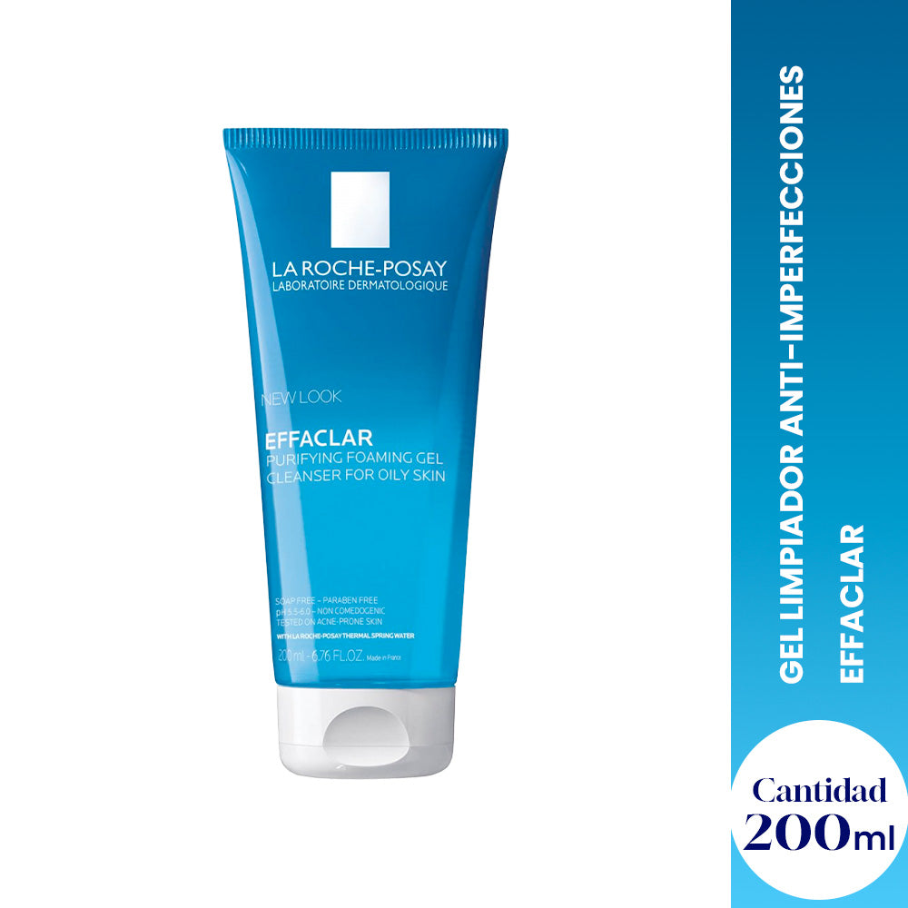 Gel Limpiador Anti-imperfecciones Effaclar 200ml - LA ROCHE-POSAY