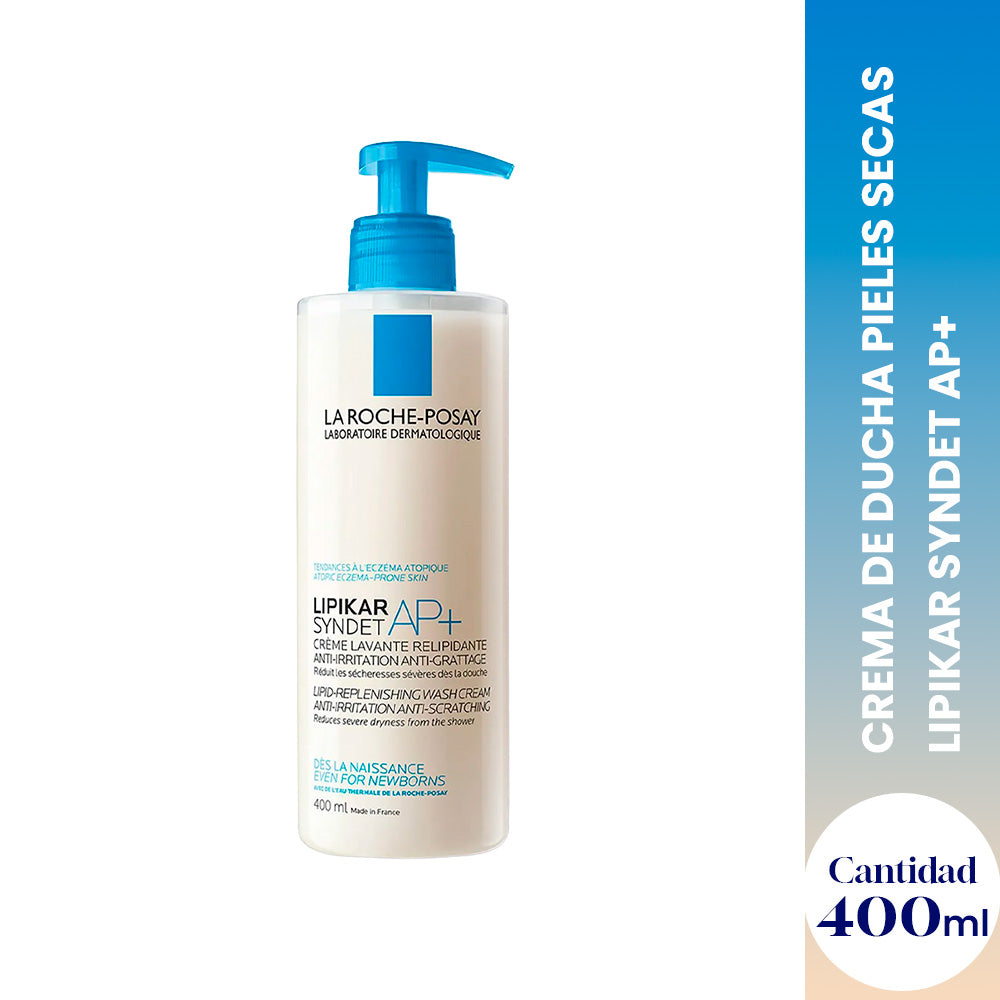 Limpiador Hidratante La Roche Posay Lipikar Syndet AP 400 ml - LA ROCHE-POSAY