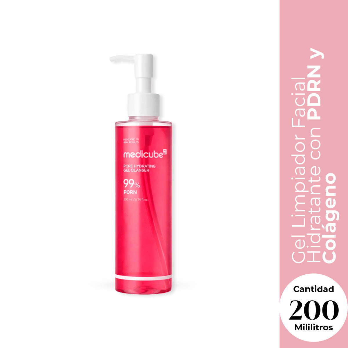 MEDICUBE PDRN Hydrating Gel Cleanser 200ml – Limpiador Facial Hidratante