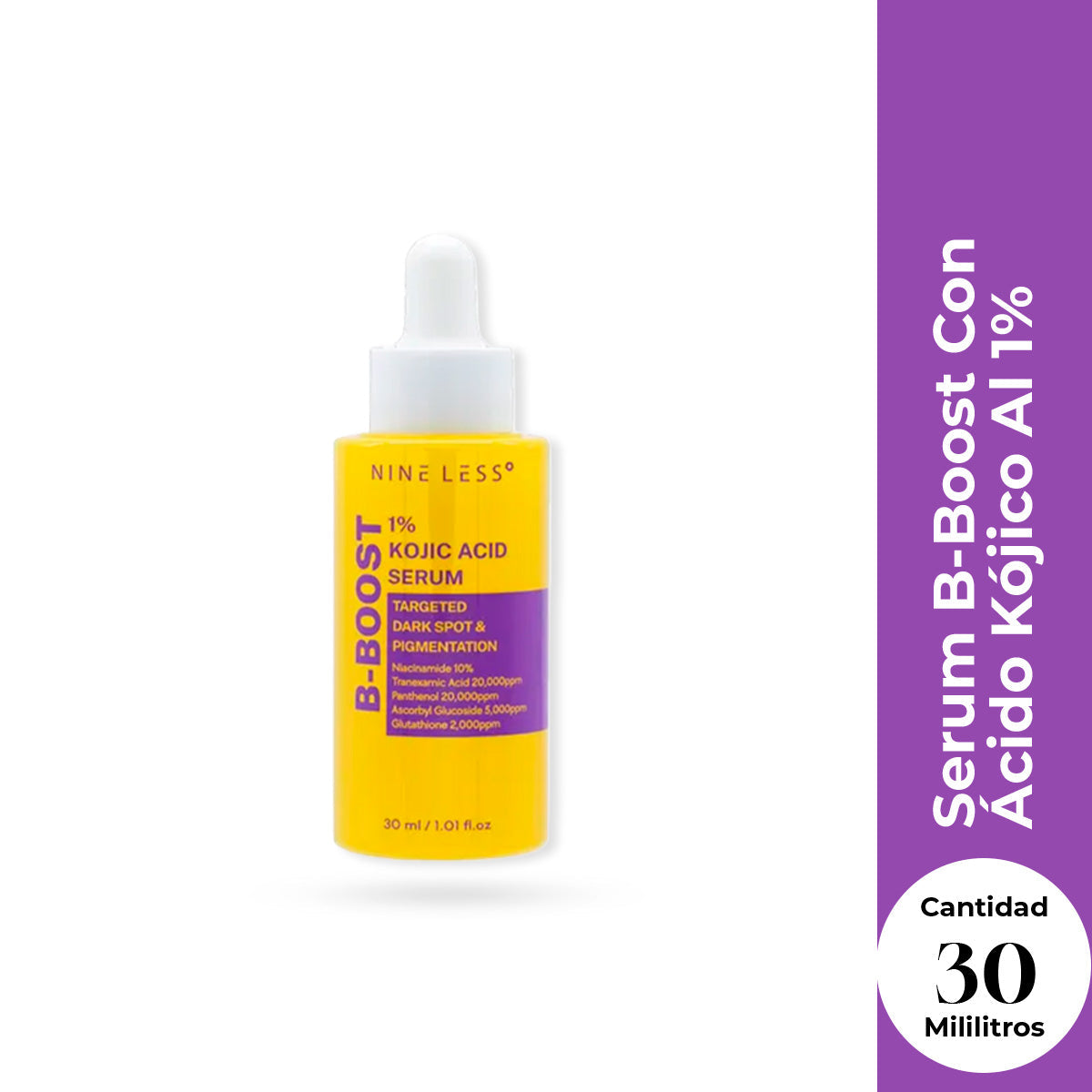 NINELESS B-Boost 1% Kojic Acid Serum 30ML