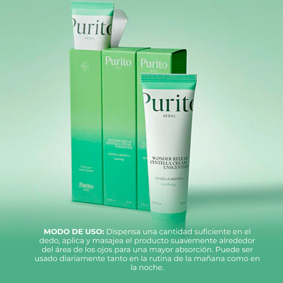Wonder Releaf Centella Cream Unscented 50ml - PURITO