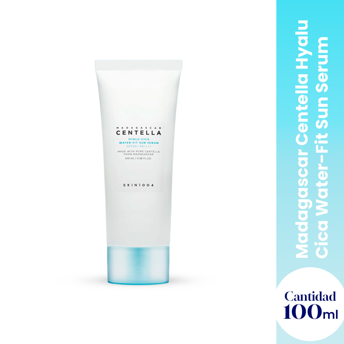 Madagascar Centella Hyalu-Cica Water-Fit Sun Serum 100ml - skin1004