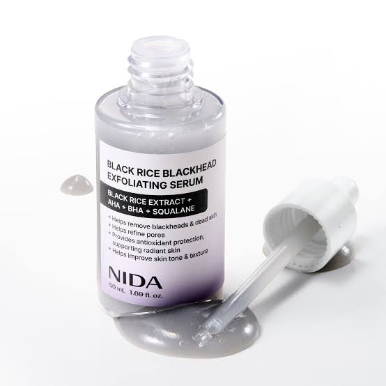 NIDA Black Rice Blackhead Exfoliating Serum