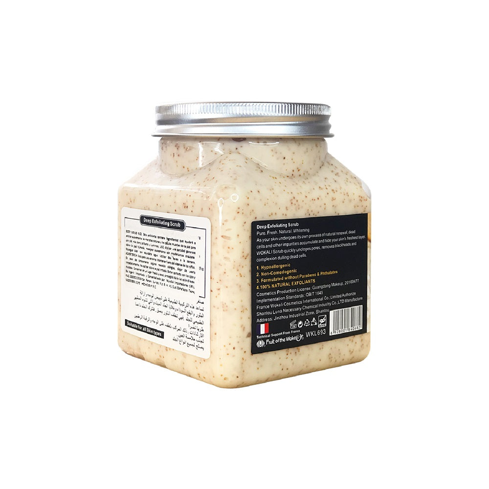 FRUIT OF THE WOKALI – EXFOLIACIÓN CORPORAL – EXFOLIANTE CORPORAL DE ARROZ – 500ML