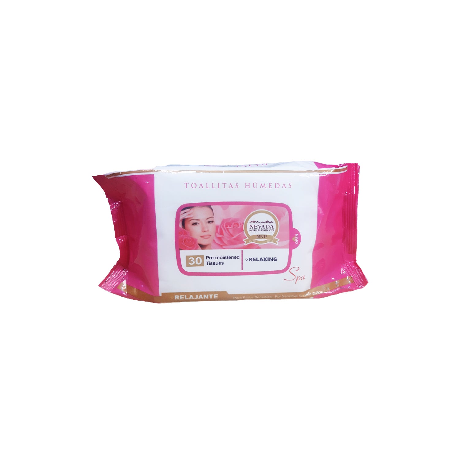 Toallitas húmedas Hidratantes Rosa - NNP