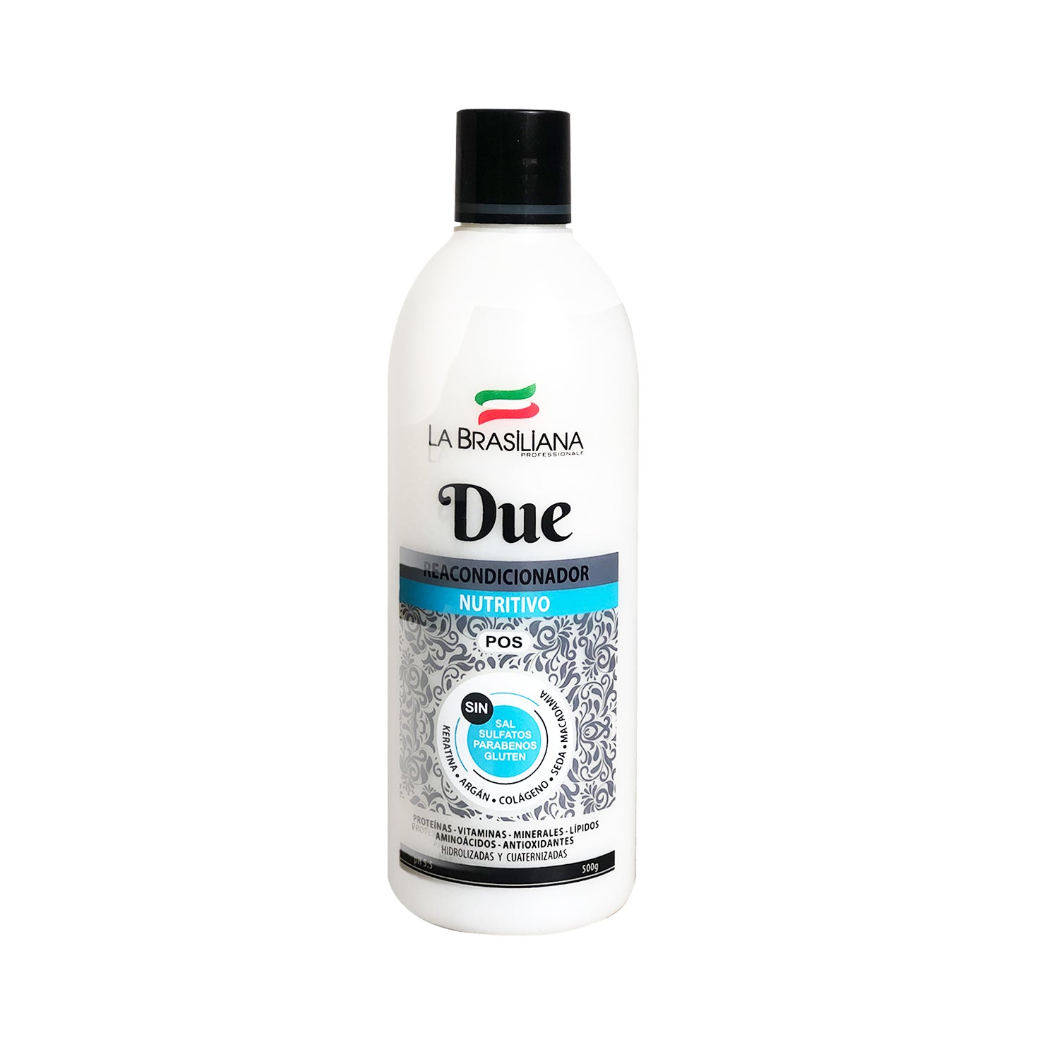 Shampoo Uno 500gr + Reacondicionador Due 500gr + Mascara Reconstructora 250gr - La brasiliana