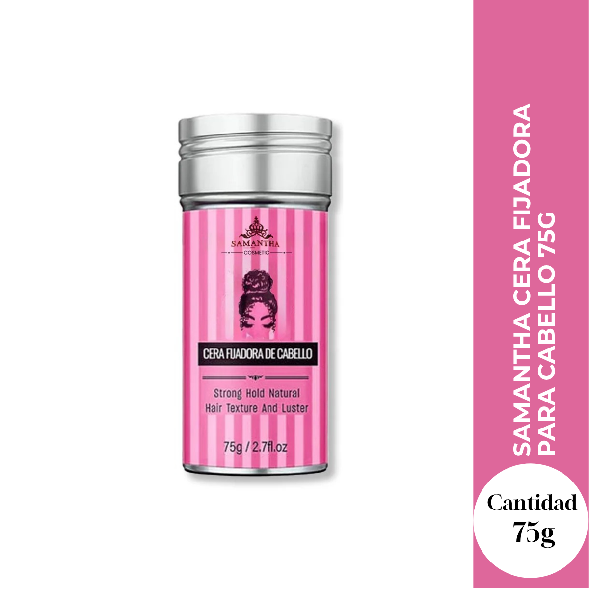 Samantha Cera Fijadora para Cabello 75g