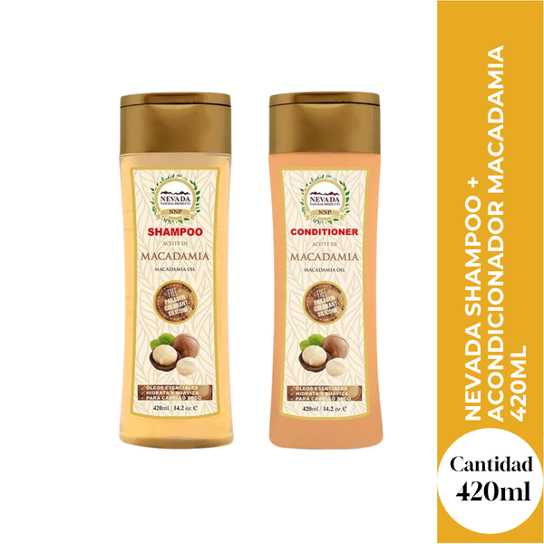 Nevada Shampoo + Acondicionador Macadamia 420ml