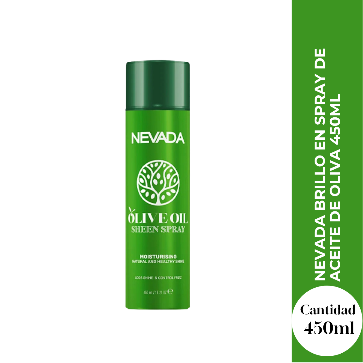 Nevada Brillo en Spray de Aceite de Oliva 450ml
