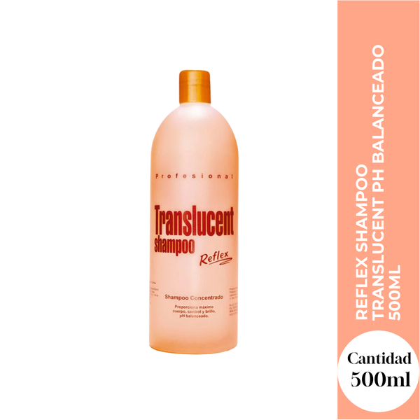 Reflex Shampoo Translucent pH Balanceado 500ml