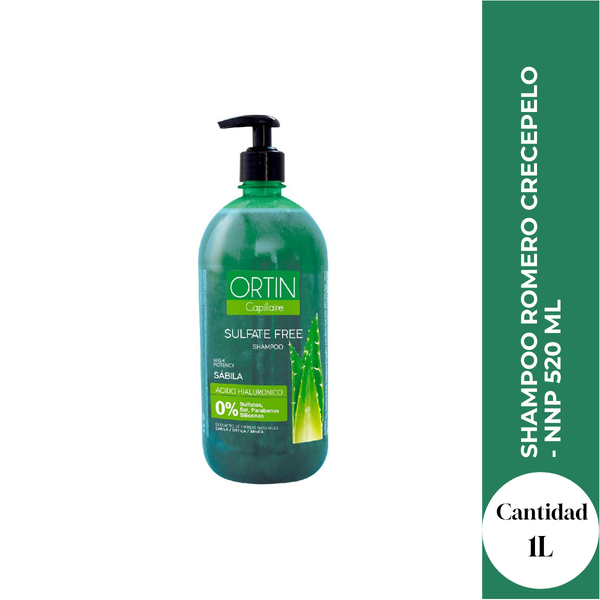 La Cooper Shampoo Ortin Alta Potencia en Sábila 1L