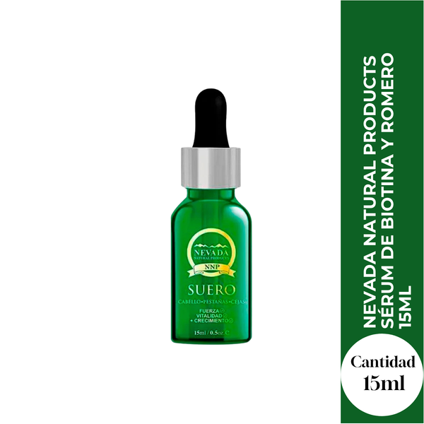 Nevada Natural Products Sérum de Biotina y Romero 15ml