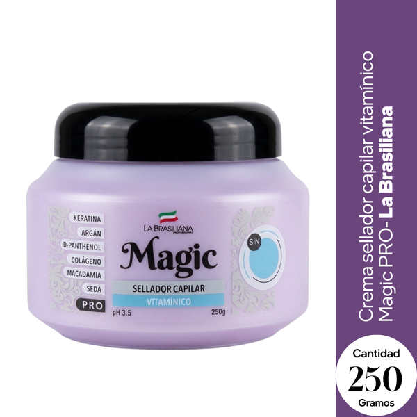 La Brasiliana Magic Pro Sellador Capilar Vitamínico 250g