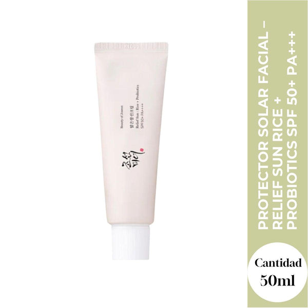 Beauty of Joseon – Protector Solar Facial – Relief Sun Rice + Probiotics SPF 50+ PA+++ – 50ml