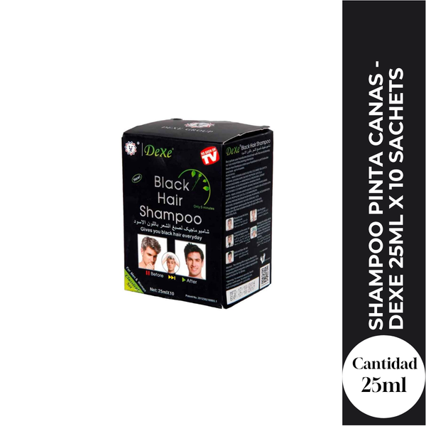 Shampoo Pinta Canas - Dexe 25ml x 10 Sachets