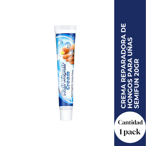 Crema Reparadora de hongos para Uñas Semifun 20Gr