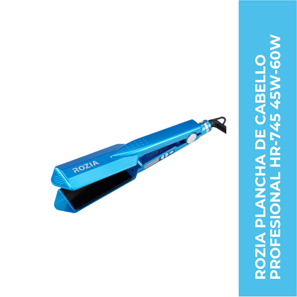 Rozia Plancha de Cabello Profesional HR-745 45W-60W