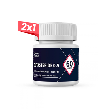 2x1 Dutasteride 0.5 mg x 60 Cápsulas- Dermo Sumak