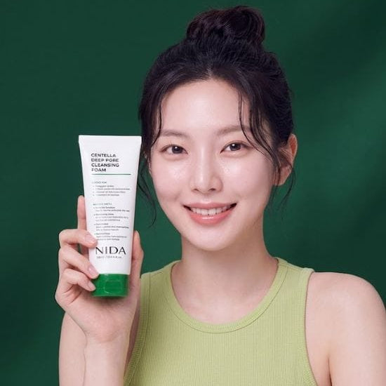 NIDA Centella Deep Pore Cleansing Foam