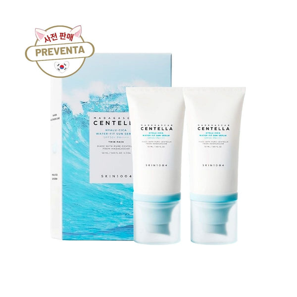 Madagascar Centella Hyalu-Cica Water-Fit Sun Serum 50ml x 2und Twin Pack