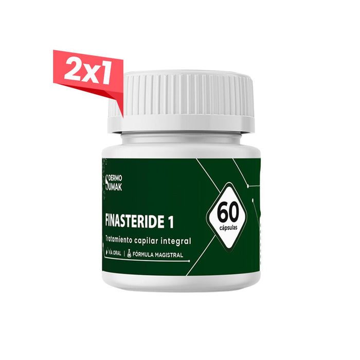 2x1 Finasteride 1mg x 60 Cápsulas - DERMOSUMAK