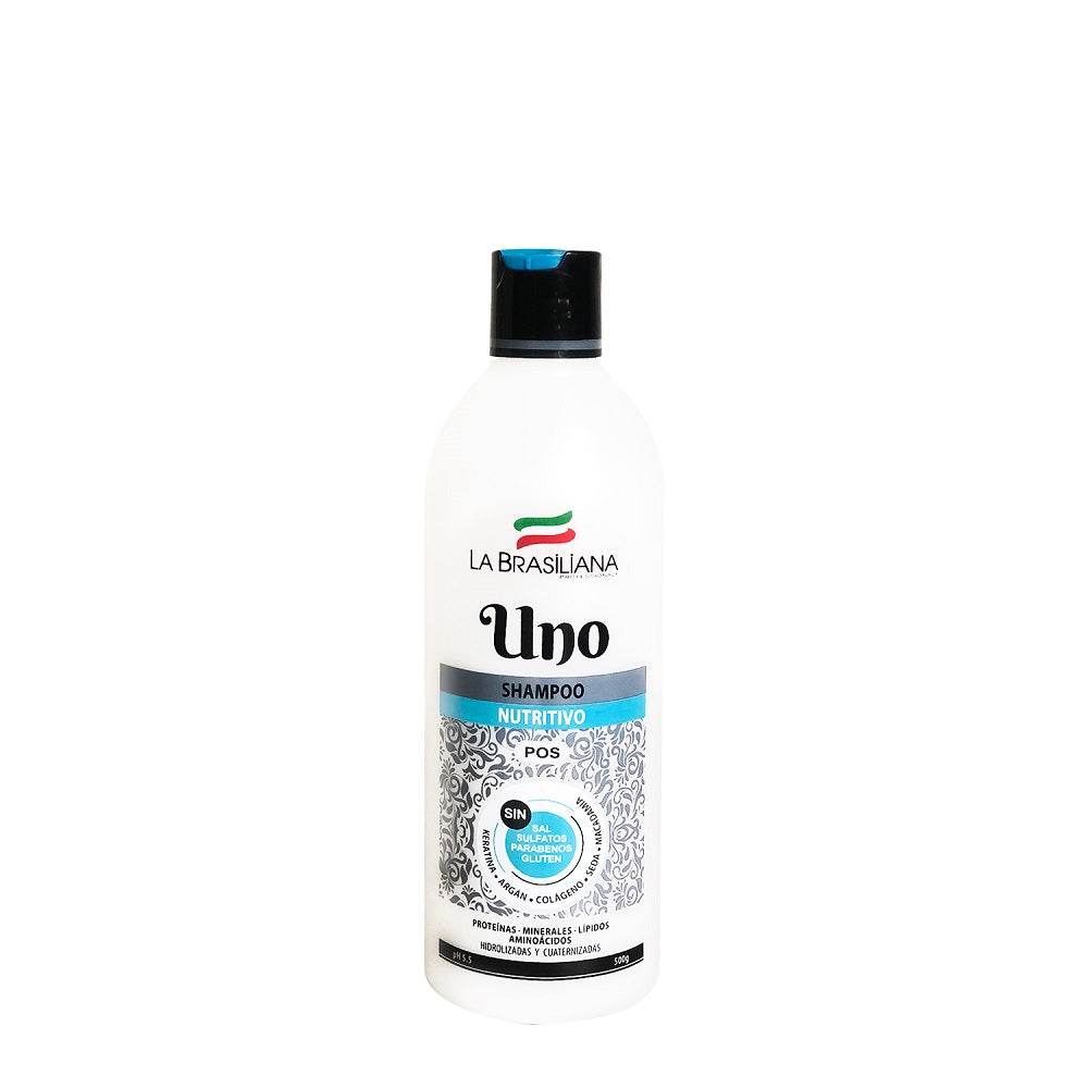 La Brasiliana Pack Capilar Shampoo Uno + Reacondicionador Due + Máscara Reconstructora