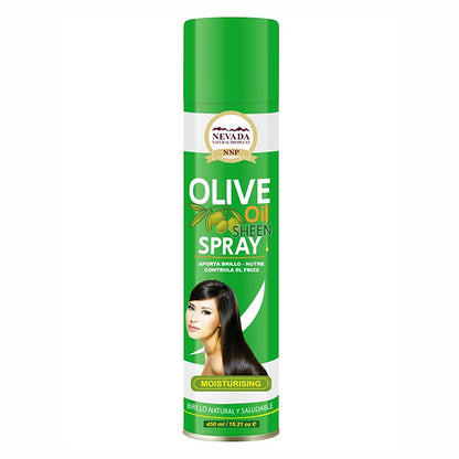 Spray Abrillantador para el Cabello de Oliva - NNP 450ml