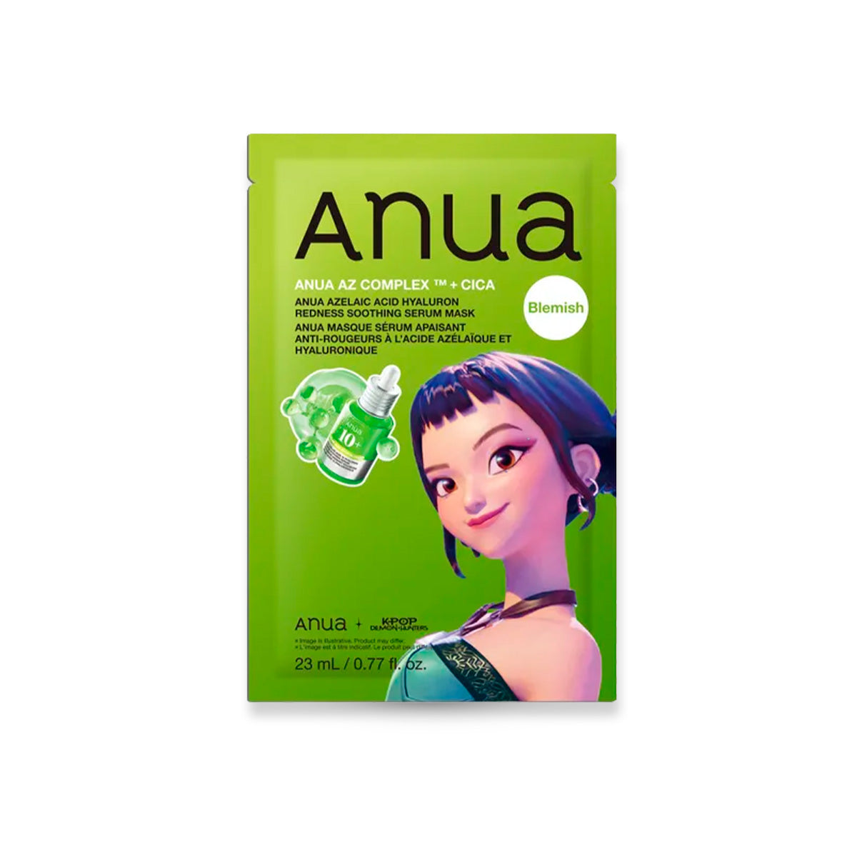 Kpop Demon Hunters Azelaic Acid Hyaluron Redness Shooting Serum Mask - ANUA
