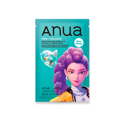 Kpop Demon Hunters PDRN Hyaluronic Acid Capsule 100 Serum Mask - Anua
