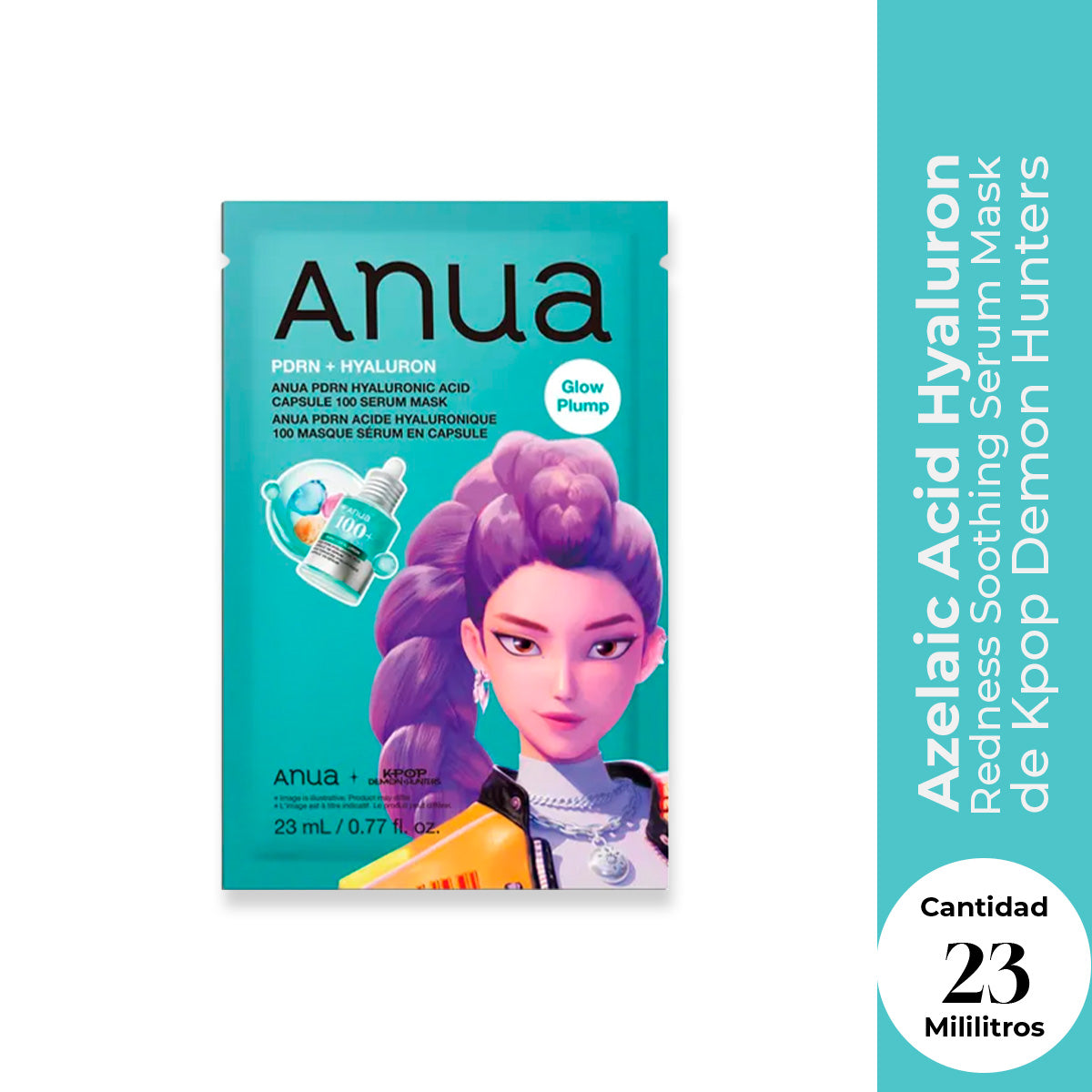Kpop Demon Hunters PDRN Hyaluronic Acid Capsule 100 Serum Mask - Anua