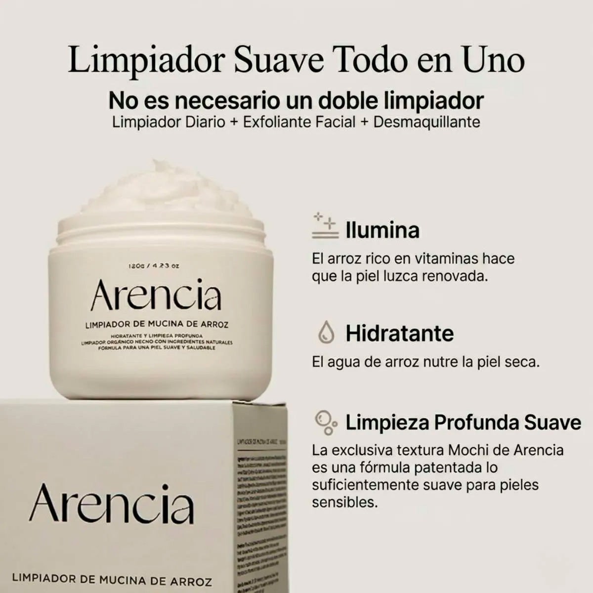 ARENCIA Rice Mucin Cleanser