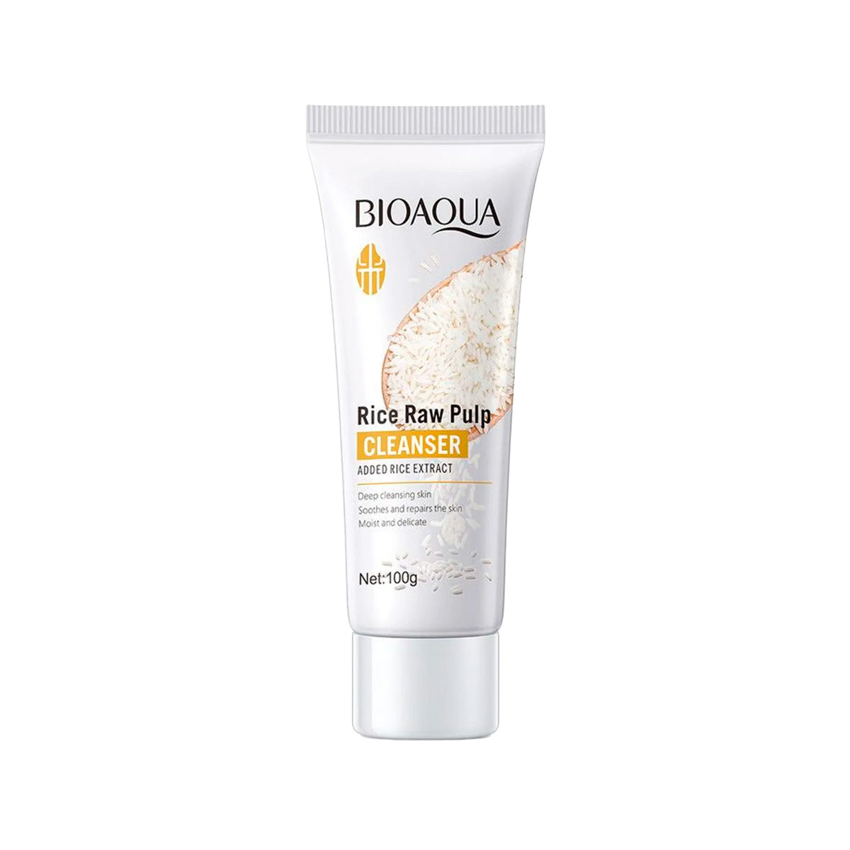 Limpiador Facial Antiarrugas de Arroz 100gr - Bioaqua