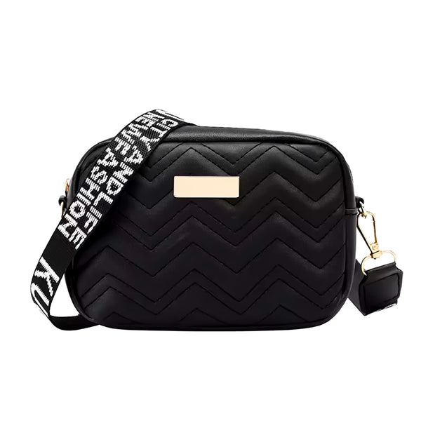 Cartera Bandolera Casual Pequeña Negra
