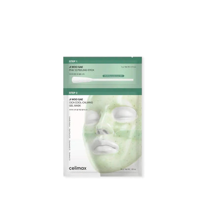JIWOOGAE Cica Cool-Calming Gel Mask - celimax